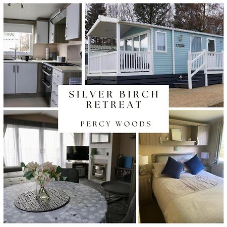 Silver Birch Retreat - Percy Woods Country Retreat With 18 Hole Free Golf Alnwick Exterior foto