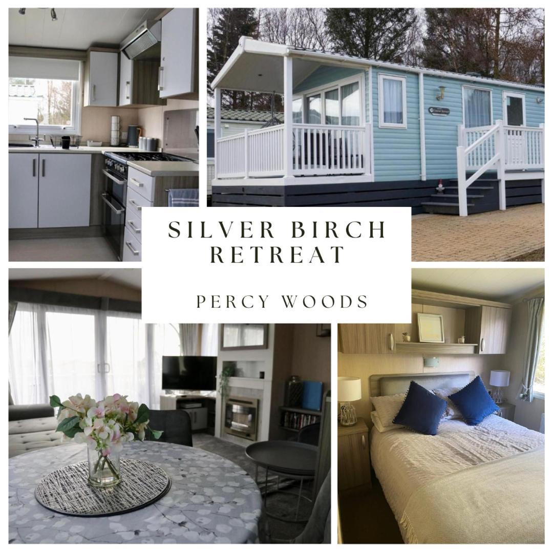 Silver Birch Retreat - Percy Woods Country Retreat With 18 Hole Free Golf Alnwick Exterior foto